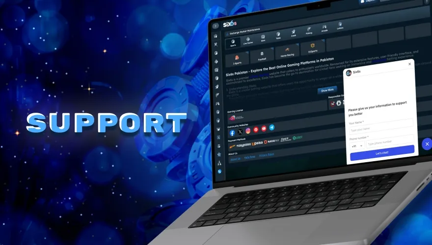 customer support in casino