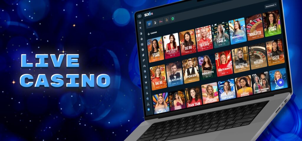 popular live casino games